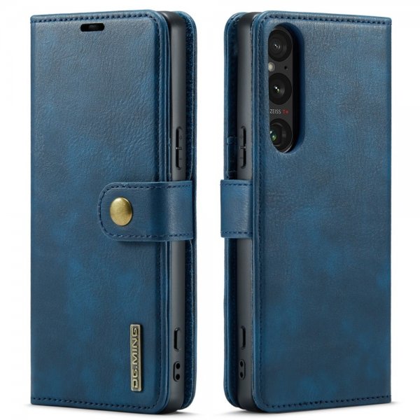 Dg.Ming Sony Xperia 1 VI Etui Avtagbart Deksel Blå