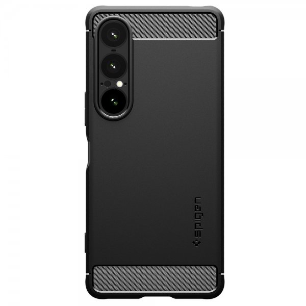 Spigen Sony Xperia 1 VII Deksel Rugged Armor Matte Black