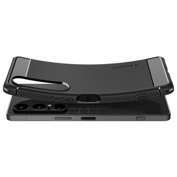 Spigen Sony Xperia 1 VII Deksel Rugged Armor Matte Black