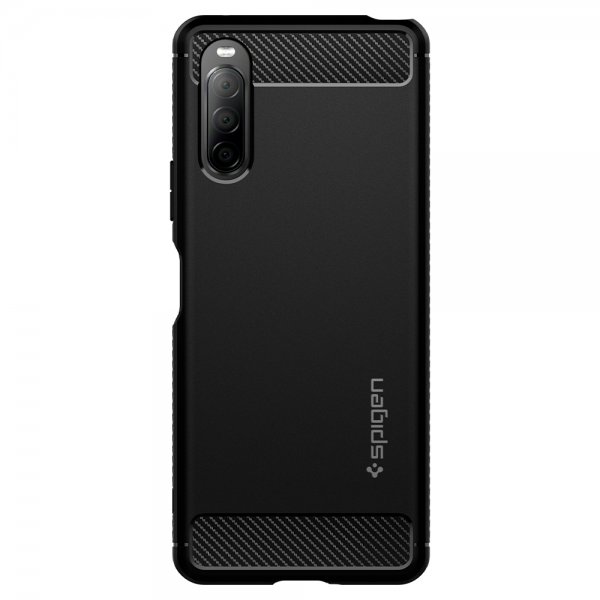 Spigen Sony Xperia 10 II Deksel Rugged Armor Matte Black
