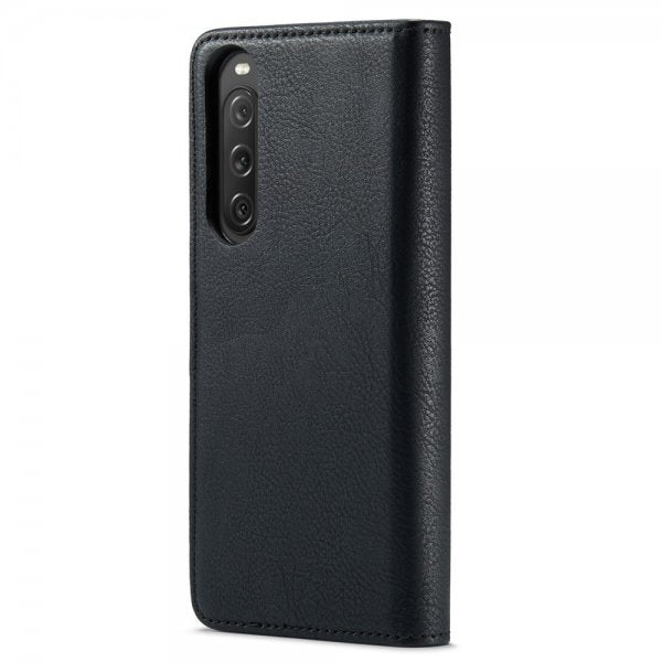 Dg.Ming Sony Xperia 10 V Etui Avtagbart Deksel Svart