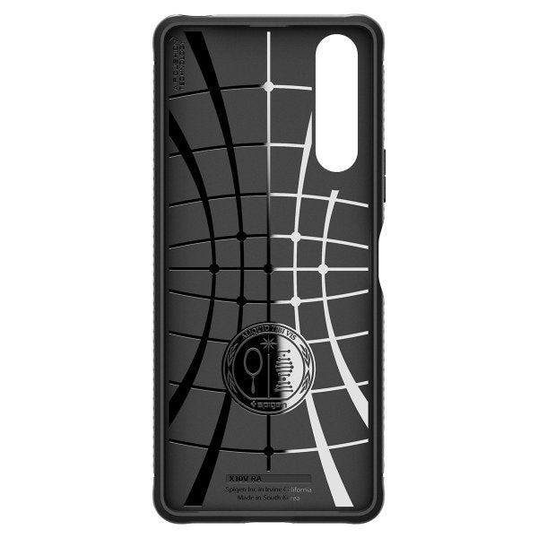 Spigen Sony Xperia 10 V Deksel Rugged Armor Matte Black