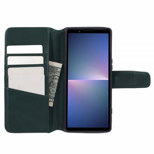 Nordic Covers Sony Xperia 5 V Etui Essential Leather Juniper Green