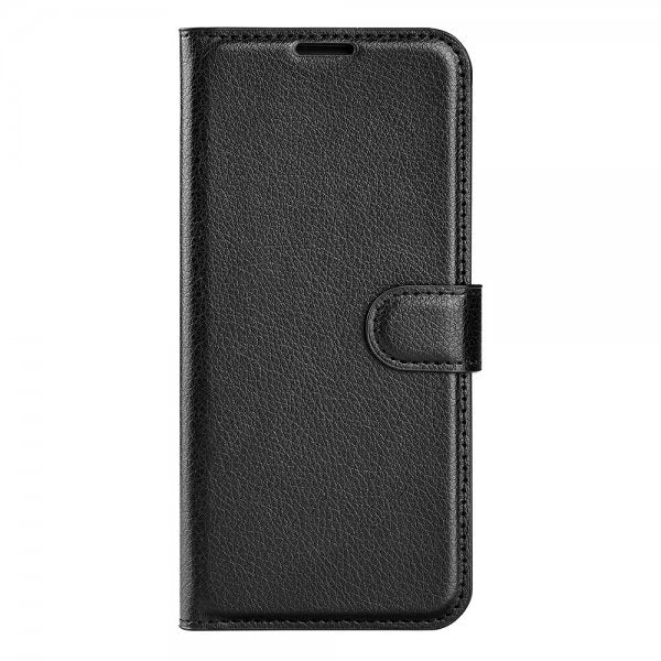 Sony Xperia 5 V Etui Litchi Svart