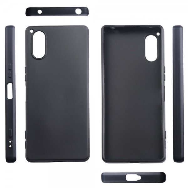 Nordic Covers Sony Xperia 5 V Deksel Feather Series Raven Black