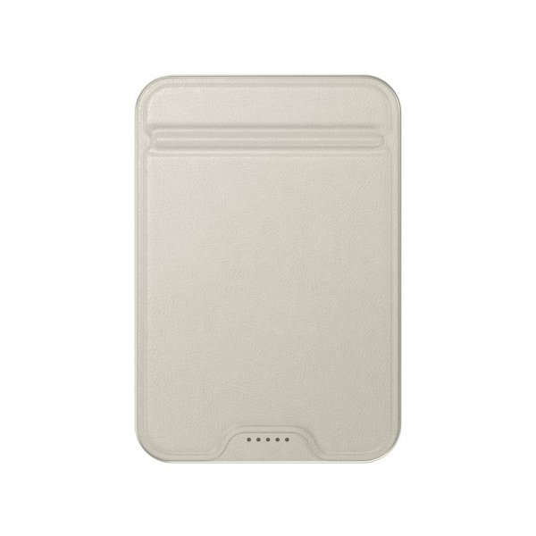 Satechi OntheGo Qi2 10K MagSafe-powerbank med stativ sand