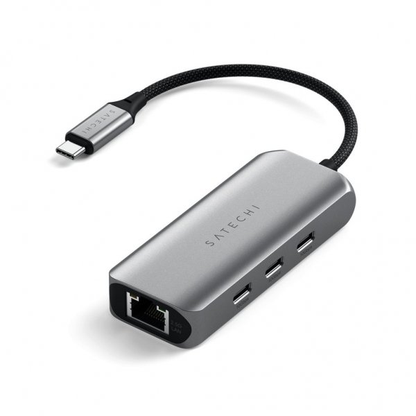 Satechi 4-In-1 USB-C Hub With 2.5 Gigabit Ethernet