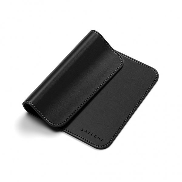 Satechi Vegan-Leather Premium Mouse Pad Svart