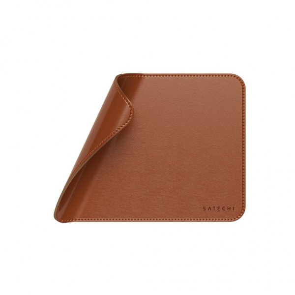 Satechi Vegan-Leather Premium Mouse Pad Brun