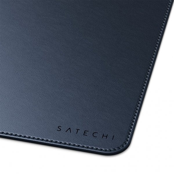 Satechi Vegan-Leather Premium Desk Mat Blå