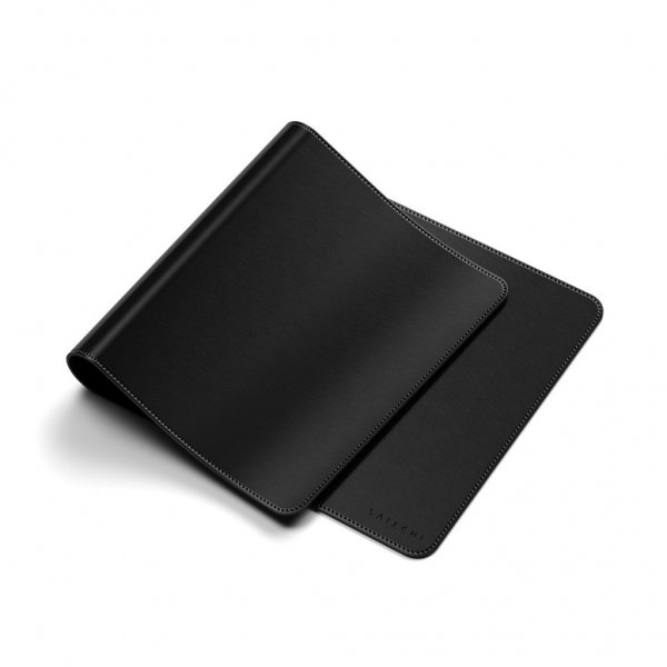 Satechi Vegan-Leather Premium Desk Mat Svart