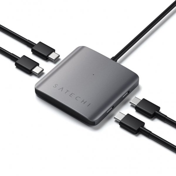Satechi Aluminium 4-port USB-C-hub