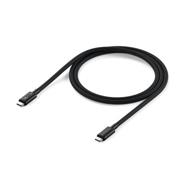 Satechi Thunderbolt 5 Pro-kabel 1 m svart