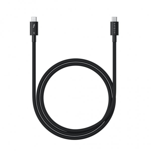 Satechi Thunderbolt 5 Pro-kabel 1 m svart