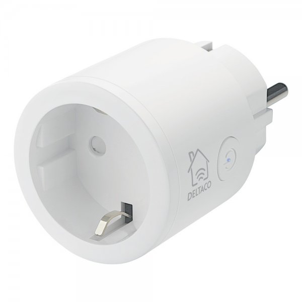 Deltaco Smart Home Starter Kit med Smart Plug og 2 RGB LED-lamper