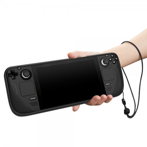 Spigen Steam Deck Deksel Rugged Armor Matte Black