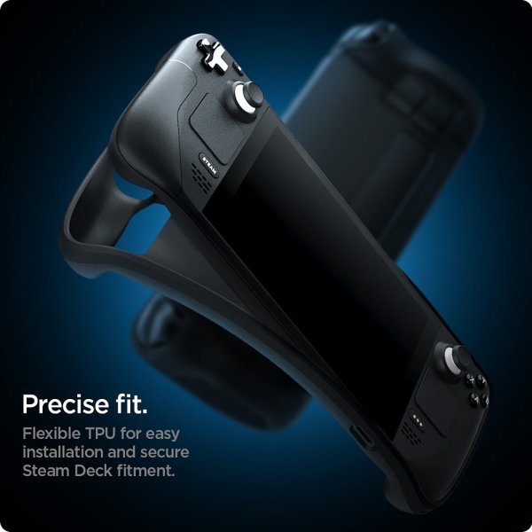 Spigen Steam Deck Deksel Rugged Armor Matte Black