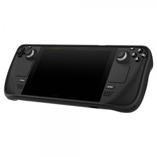 Spigen Steam Deck Deksel Rugged Armor Matte Black
