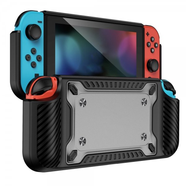 Støtsikkert deksel til Nintendo Switch OLED Svart