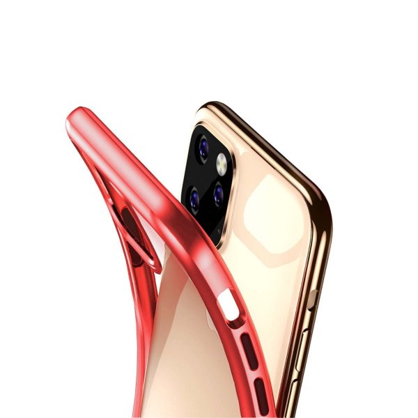 iPhone 11 Pro Deksel Støtsikker Rød
