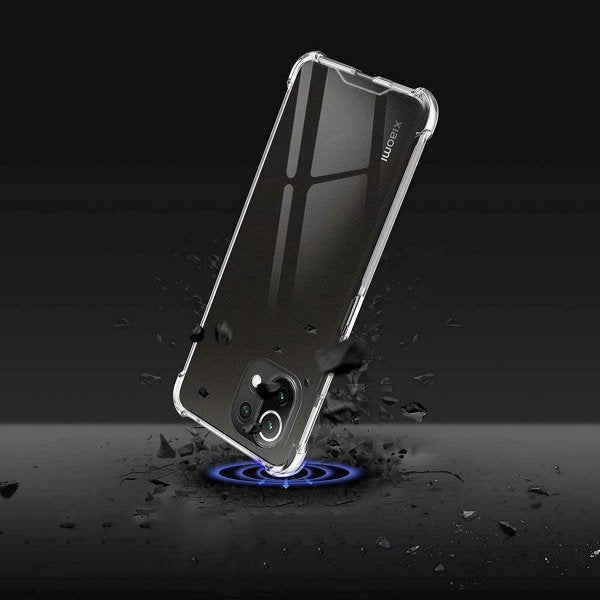 Xiaomi Mi 11 Lite Deksel Støtsikker Transparent