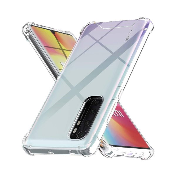 Xiaomi Mi Note 10 Lite Deksel Støtsikker Transparent