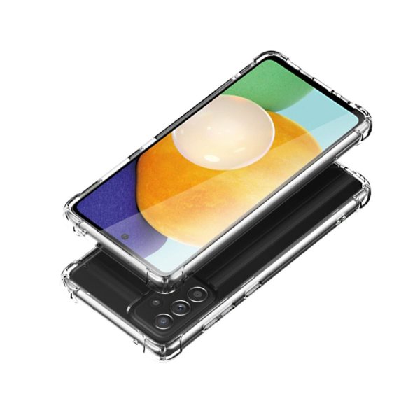 Samsung Galaxy A52/A52s 5G Deksel Støtsikker Transparent