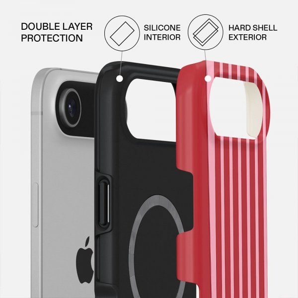 Burga iPhone Air Deksel Tough MagSafe Strawberry Jam