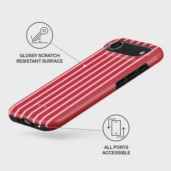 Burga iPhone Air Deksel Tough MagSafe Strawberry Jam