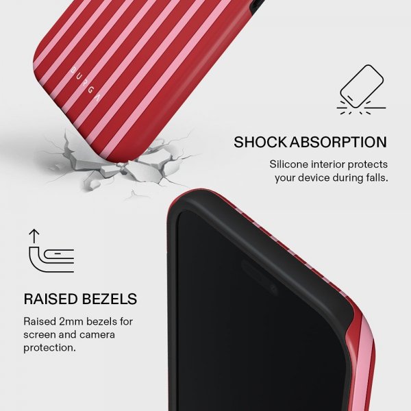 Burga iPhone Air Deksel Tough MagSafe Strawberry Jam