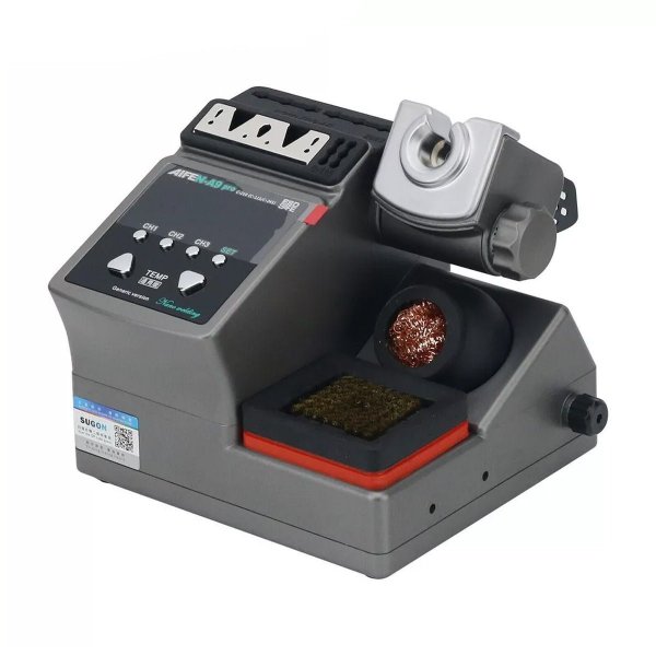 SUGON AlFEN A9 Pro loddestasjon med loddespiss/EU-kontakt 220V