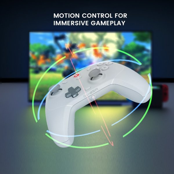 GameSir T4 Cyclone Wireless Game Control Multiplatform Hvit