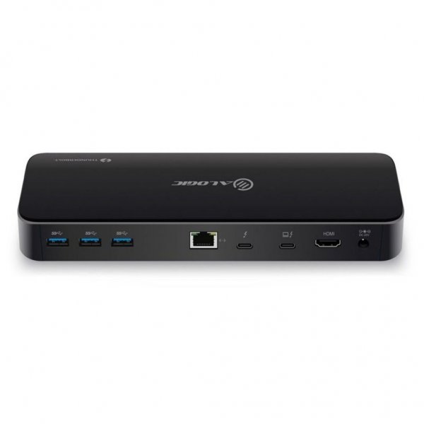 ALOGIC Dockningsstation ThunderBolt 3 Dual Display med 4K och strömförsörjning