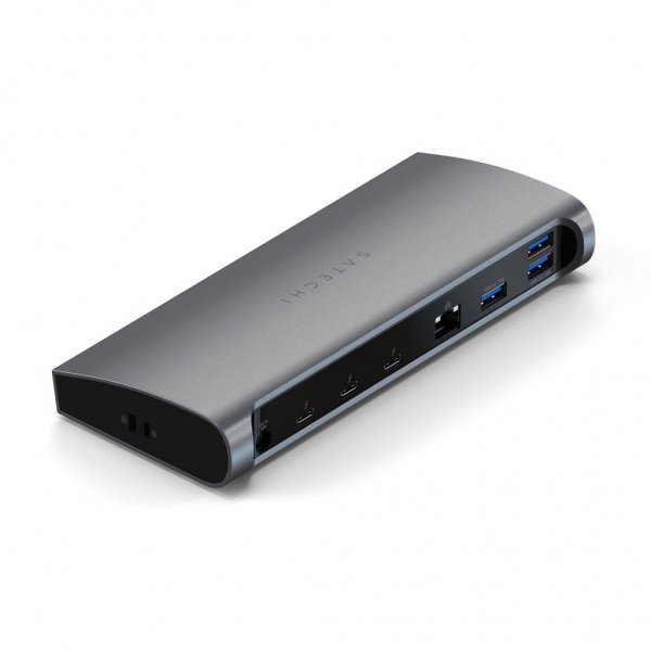 Satechi Thunderbolt 4 Dokk Romgrå