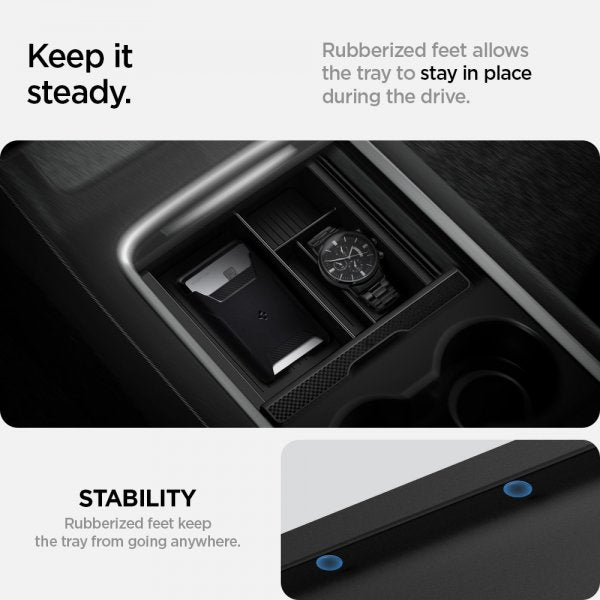 Spigen Tesla Model 3/Model Y Center Console Organizer Tray