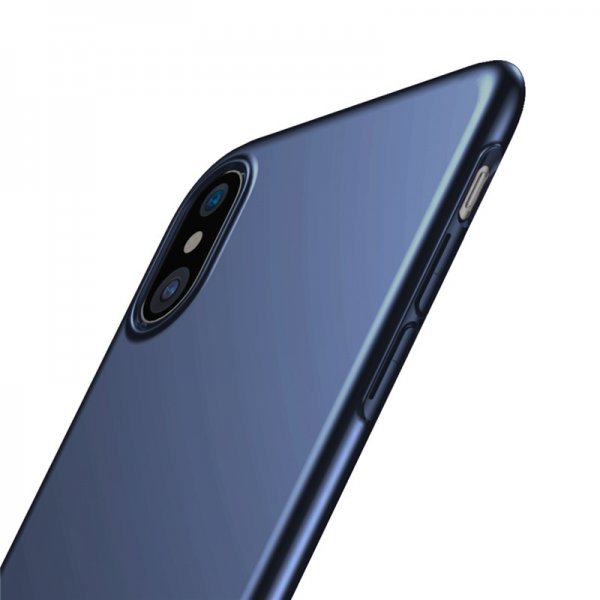 Baseus iPhone X/Xs Deksel Thin Case Blå