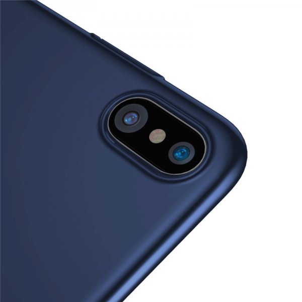 Baseus iPhone X/Xs Deksel Thin Case Blå