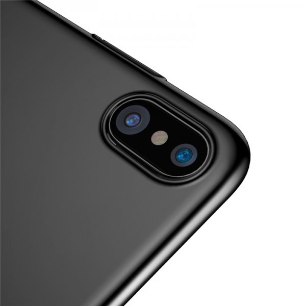 Baseus iPhone X/Xs Deksel Thin Case Svart
