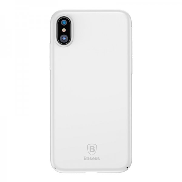 Baseus iPhone X/Xs Deksel Thin Case Hvit