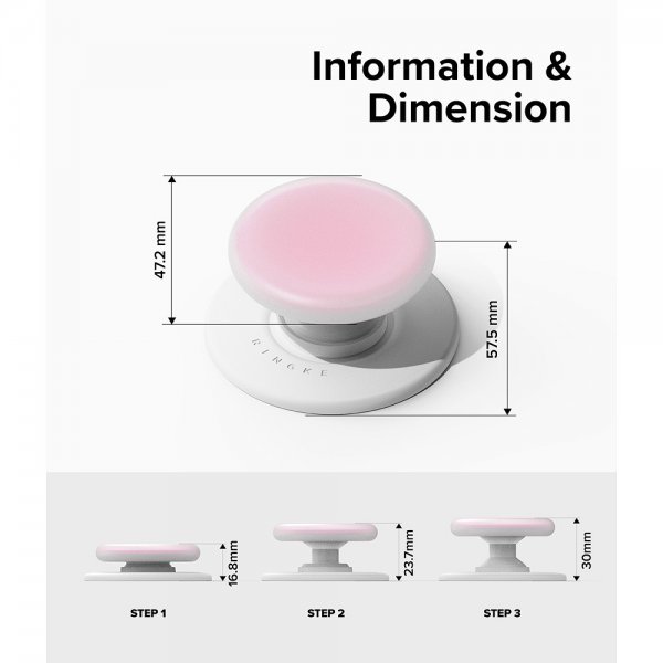 Ringke Tok Magnetic MagSafe Ice Pink