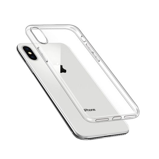 iPhone X/iPhone Xs Deksel Støtsikker TPU Transparent