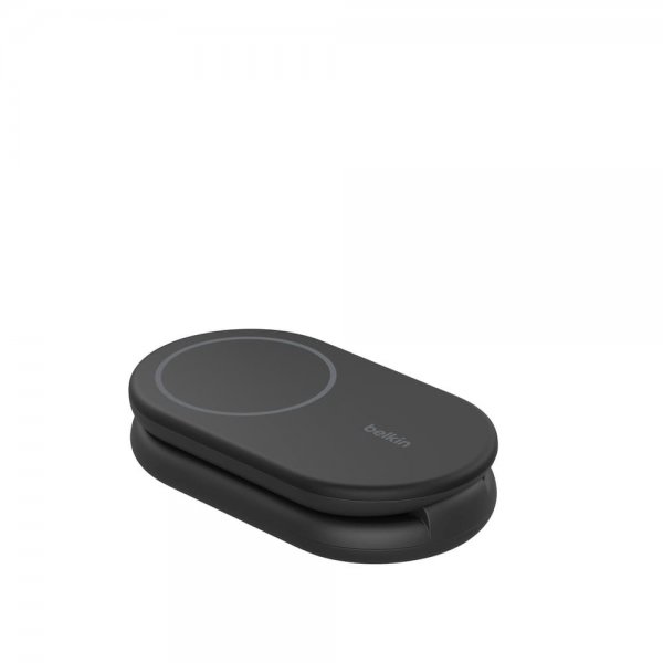 Belkin Trådløs lader BoostCharge 2-in-1 Foldable MagSafe Qi2 15W Svart