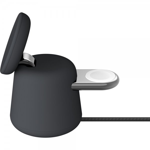 Belkin Trådløs lader BoostCharge Pro 2-in-1 MagSafe 15W Charcoal