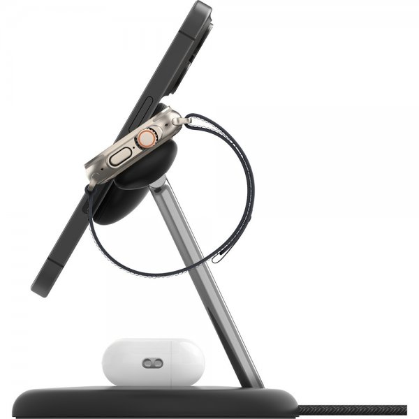 Belkin Trådløs lader BoostCharge Pro 3-in-1 MagSafe Qi2 15W Svart