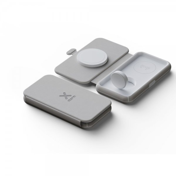 Xtorm Trådløs lader Foldable Wireless Travel Charger 3in1 MagSafe