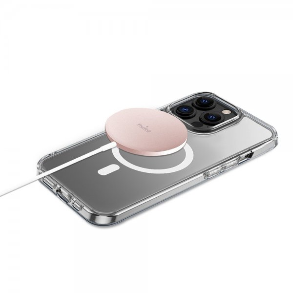 Puro Trådløs lader Magnetic USB-C Charging Cable MagSafe Rosa