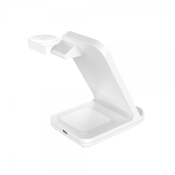 Fixed Trådløs lader Powerstation for Samsung 3in1 15W Hvit