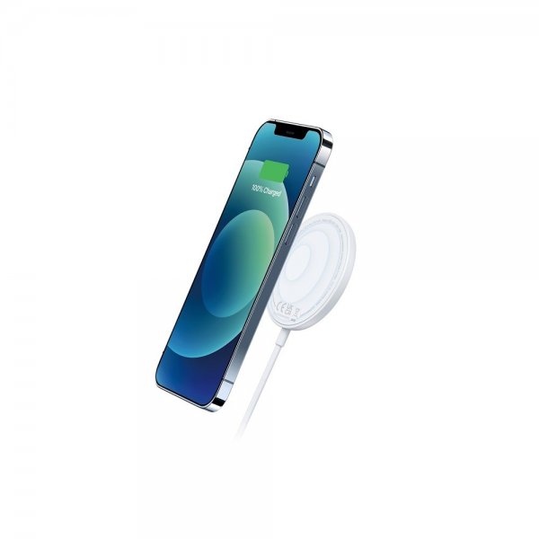 Anker Trådløs lader PowerWave Magnetic Pad 7.5W MagSafe Hvit