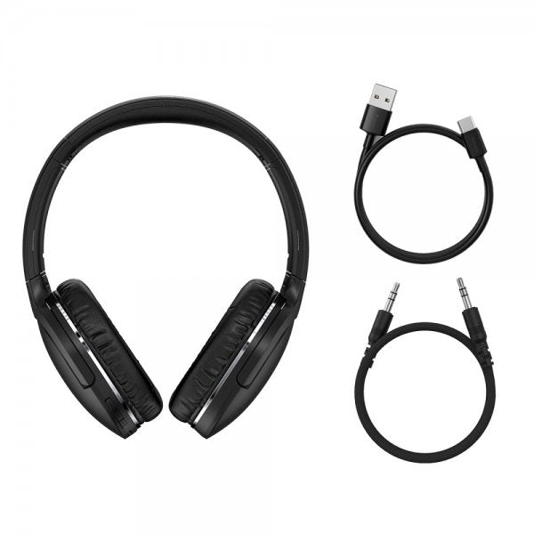 Baseus Hodetelefoner Over-Ear Encok Svart
