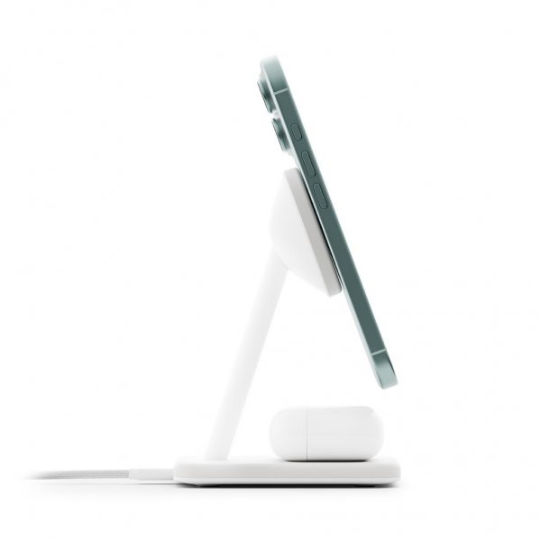 Twelve South Trådløs lader HiRise 2 Deluxe Qi2 MagSafe Hvit